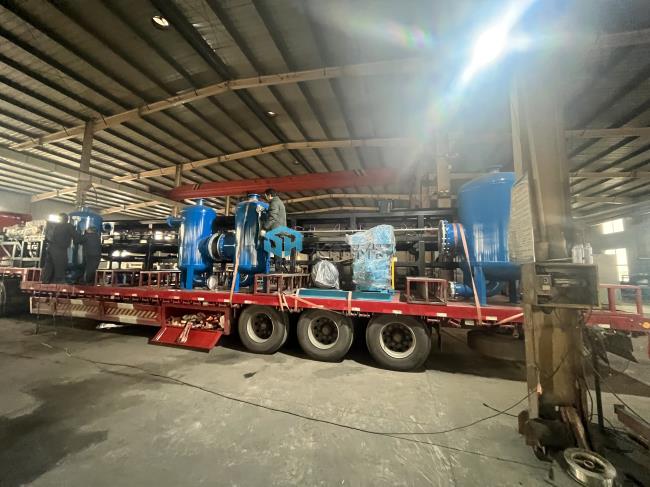 濟(jì)寧帶式真空過(guò)濾機(jī)發(fā)貨了